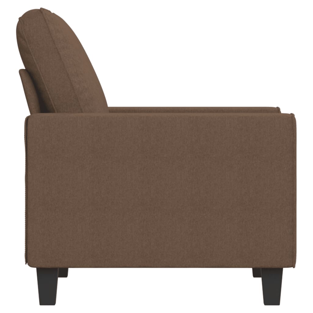 Fauteuil Stof 60 cm Bruin