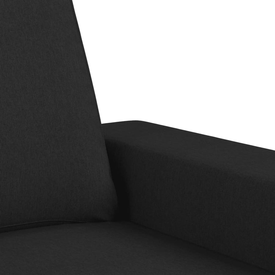 Fauteuil Stof 60 cm Zwart
