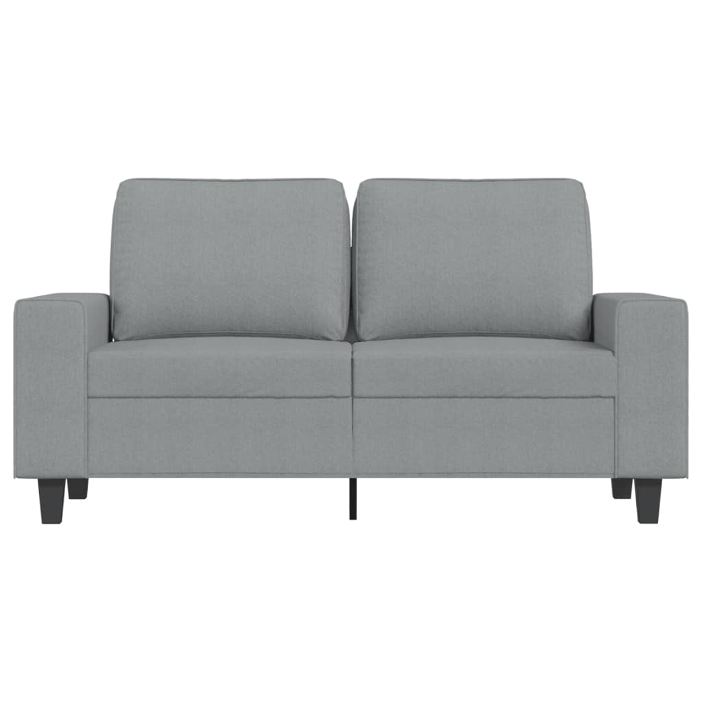Tweezitsbank Stof 120 cm Lichtgrijs