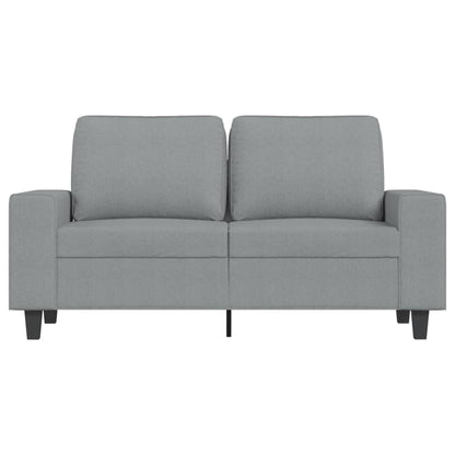 Tweezitsbank Stof 120 cm Lichtgrijs