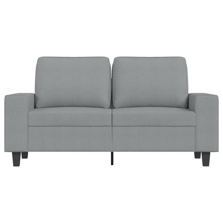 Tweezitsbank Stof 120 cm Lichtgrijs