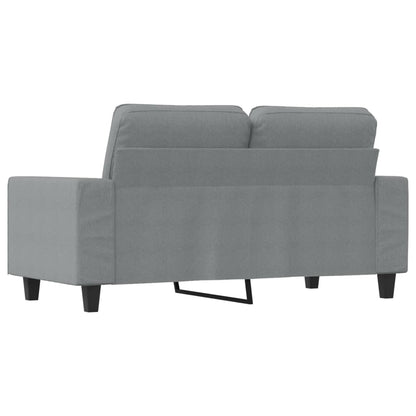 Tweezitsbank Stof 120 cm Lichtgrijs