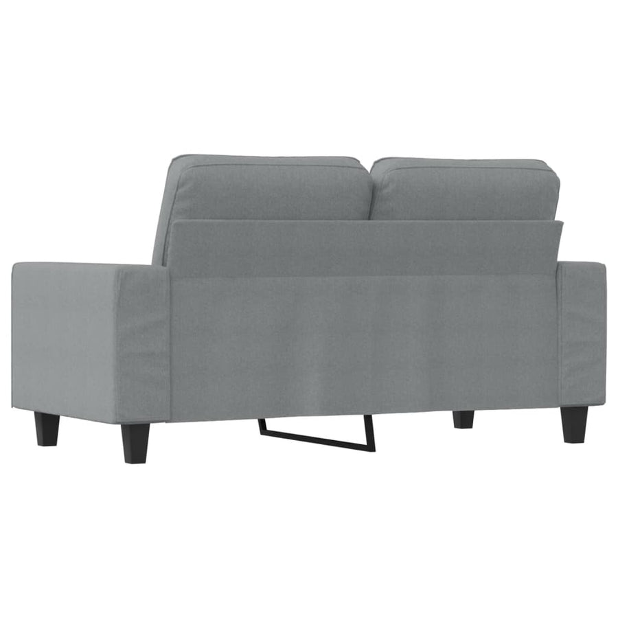 Tweezitsbank Stof 120 cm Lichtgrijs