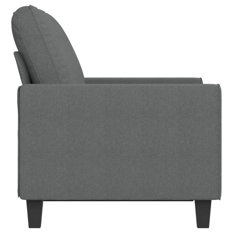 Tweezitsbank Stof 120 cm Donkergrijs
