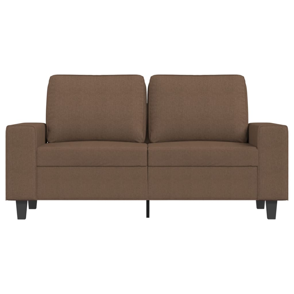 Tweezitsbank Stof 120 cm Bruin