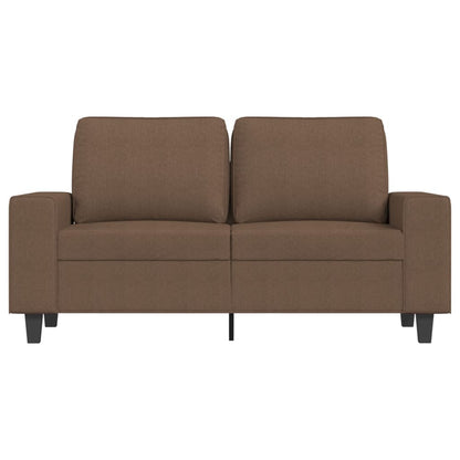Tweezitsbank Stof 120 cm Bruin