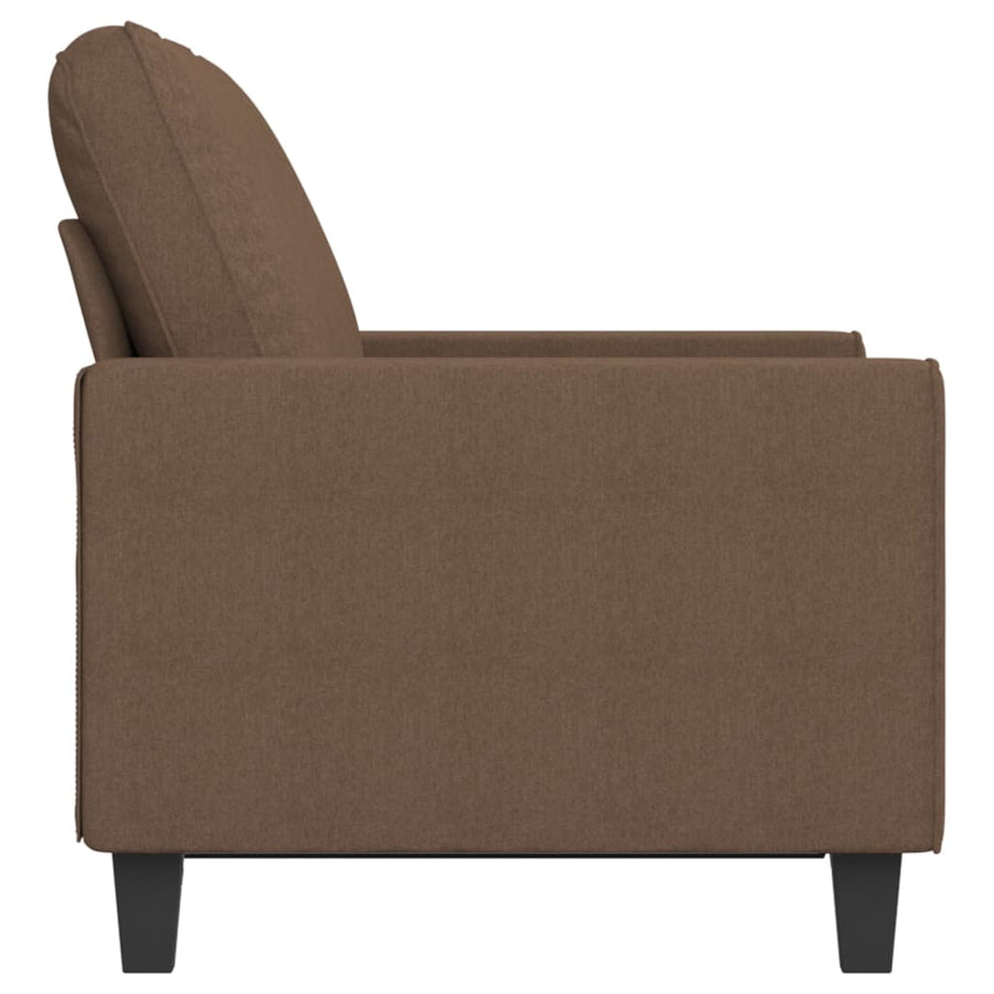 Tweezitsbank Stof 120 cm Bruin
