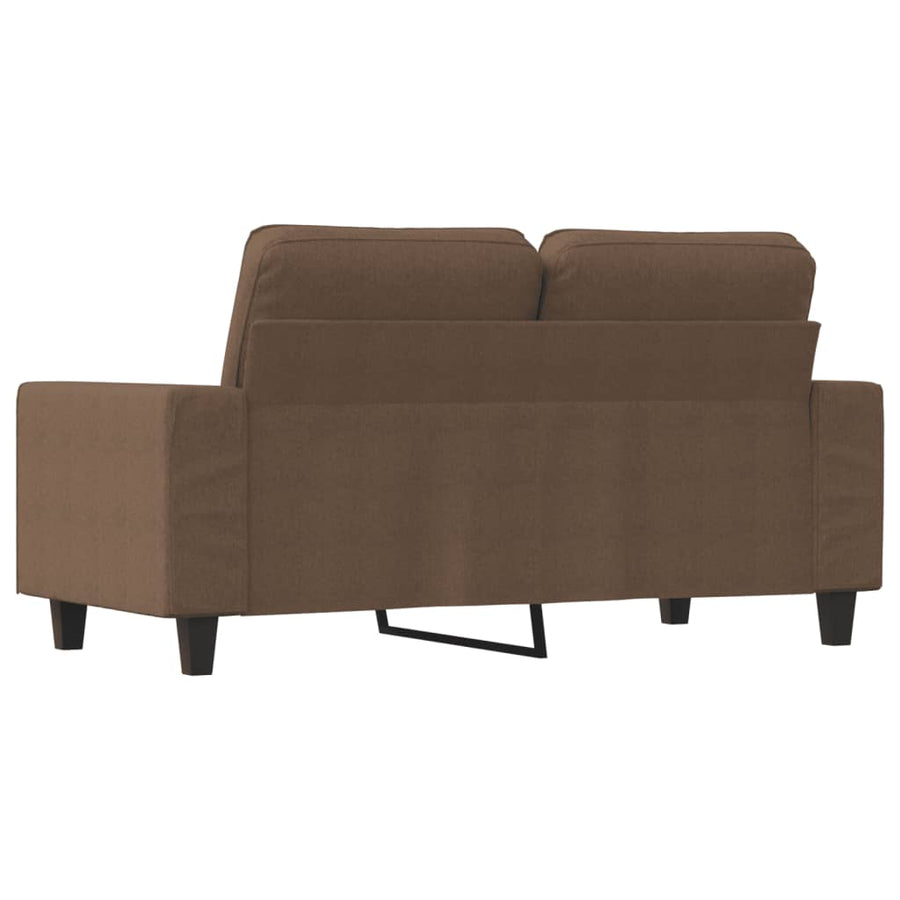 Tweezitsbank Stof 120 cm Bruin