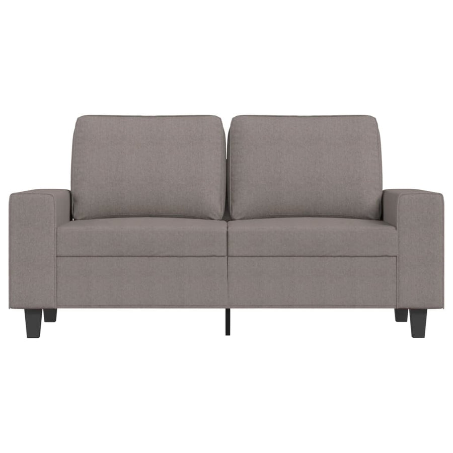 Tweezitsbank Stof 120 cm Taupe