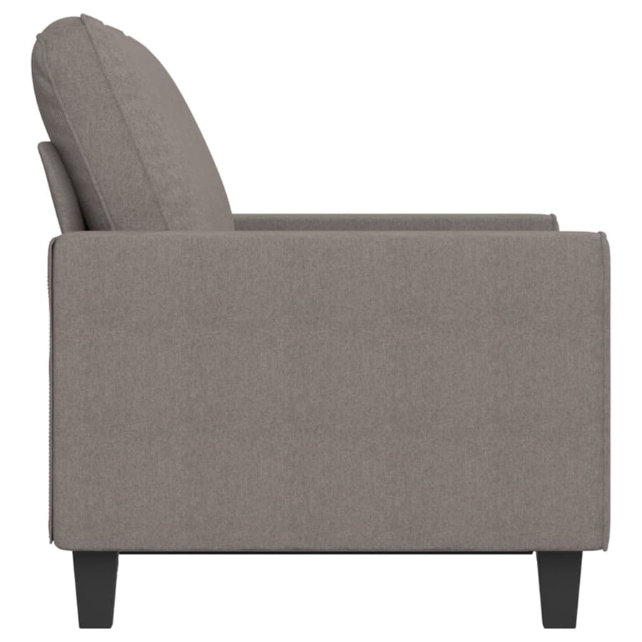 Tweezitsbank Stof 120 cm Taupe