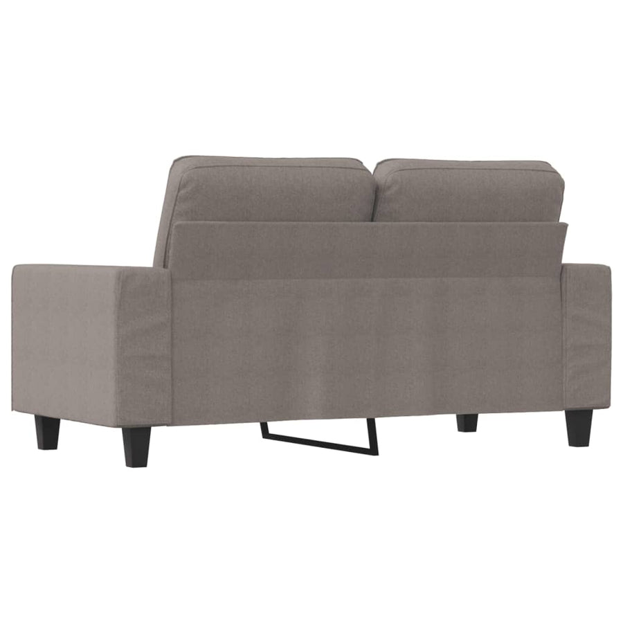 Tweezitsbank Stof 120 cm Taupe