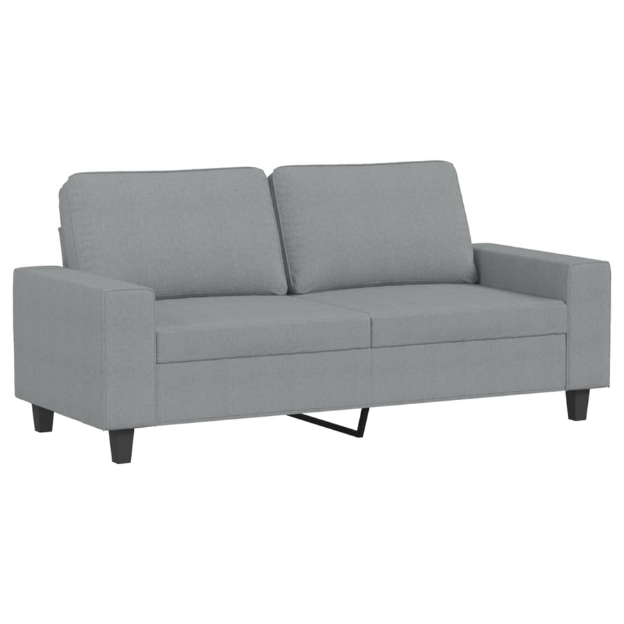 Tweezitsbank Stof 140 cm Lichtgrijs