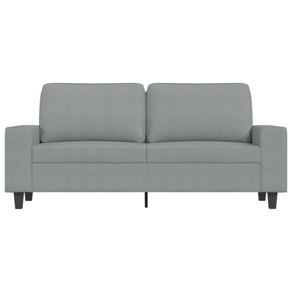 Tweezitsbank Stof 140 cm Lichtgrijs