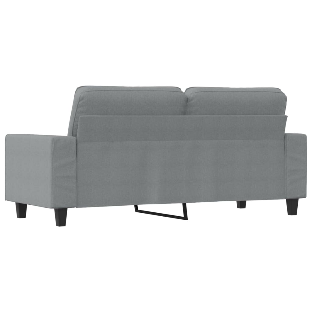 Tweezitsbank Stof 140 cm Lichtgrijs
