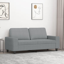 Tweezitsbank Stof 140 cm Lichtgrijs
