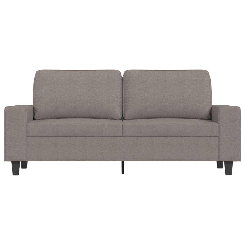 Tweezitsbank Stof 140 cm Taupe