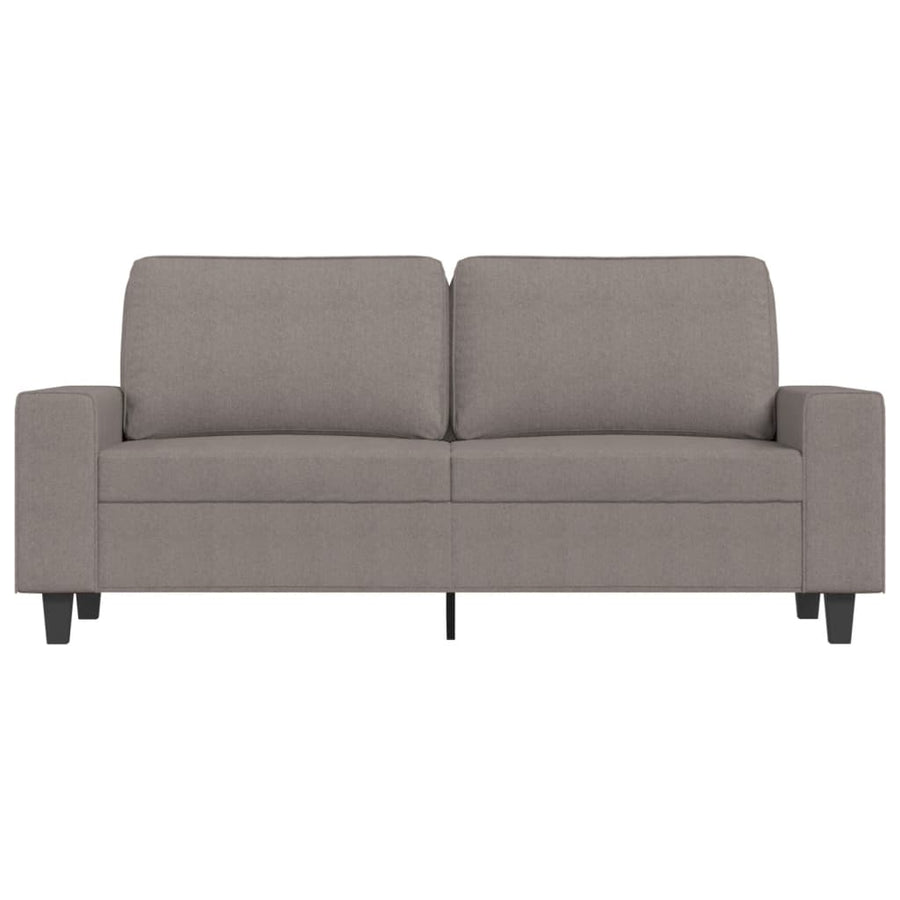 Tweezitsbank Stof 140 cm Taupe