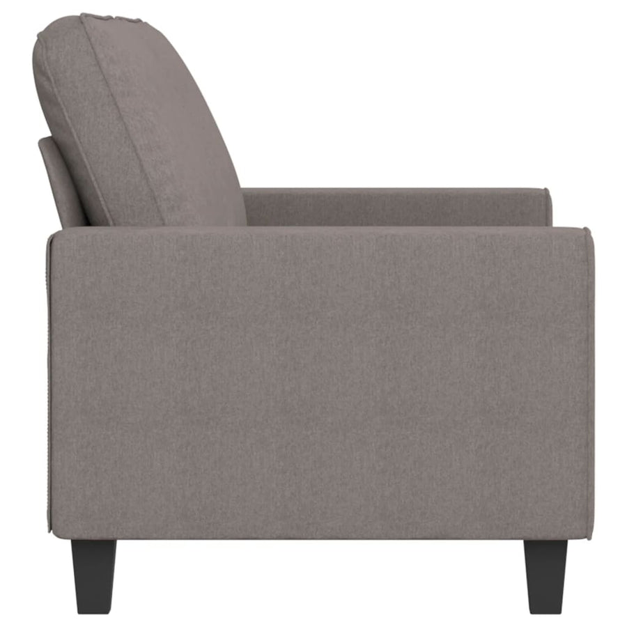 Tweezitsbank Stof 140 cm Taupe
