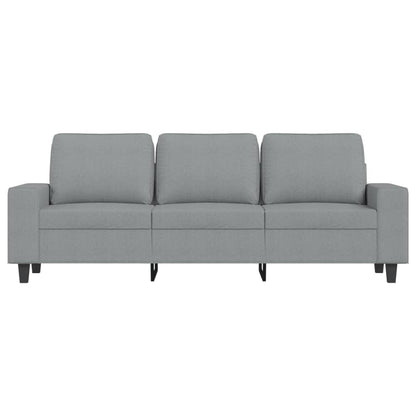Driezitsbank Stof 180 cm Lichtgrijs