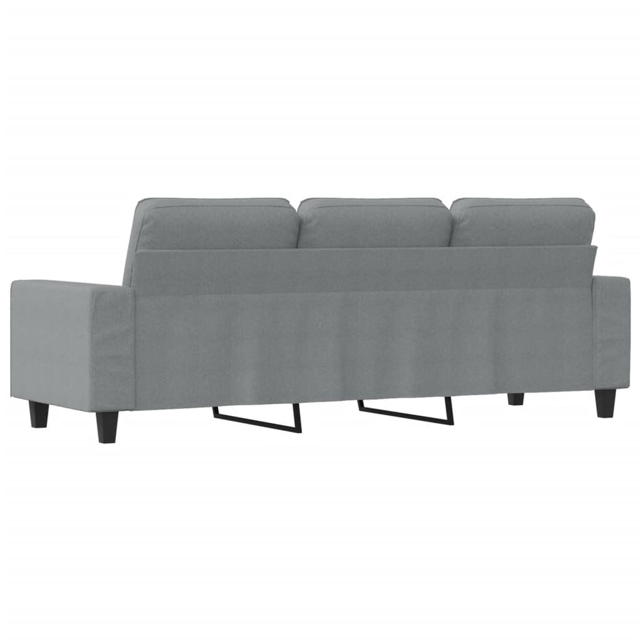 Driezitsbank Stof 180 cm Lichtgrijs