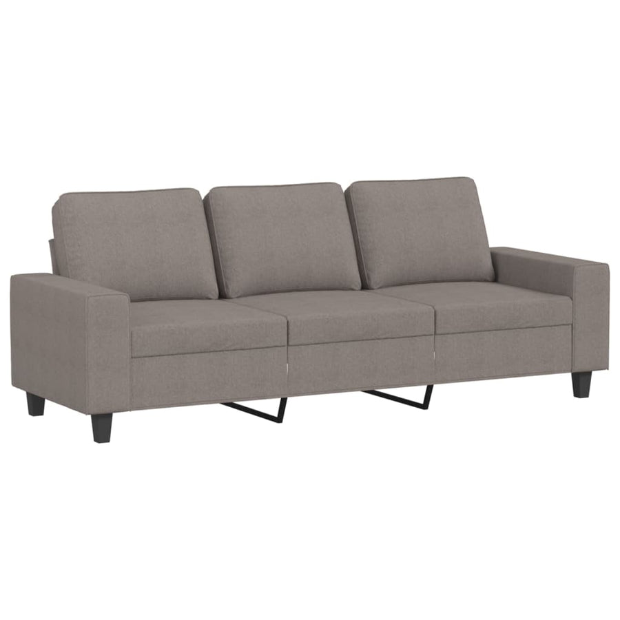 Driezitsbank Stof 180 cm Taupe