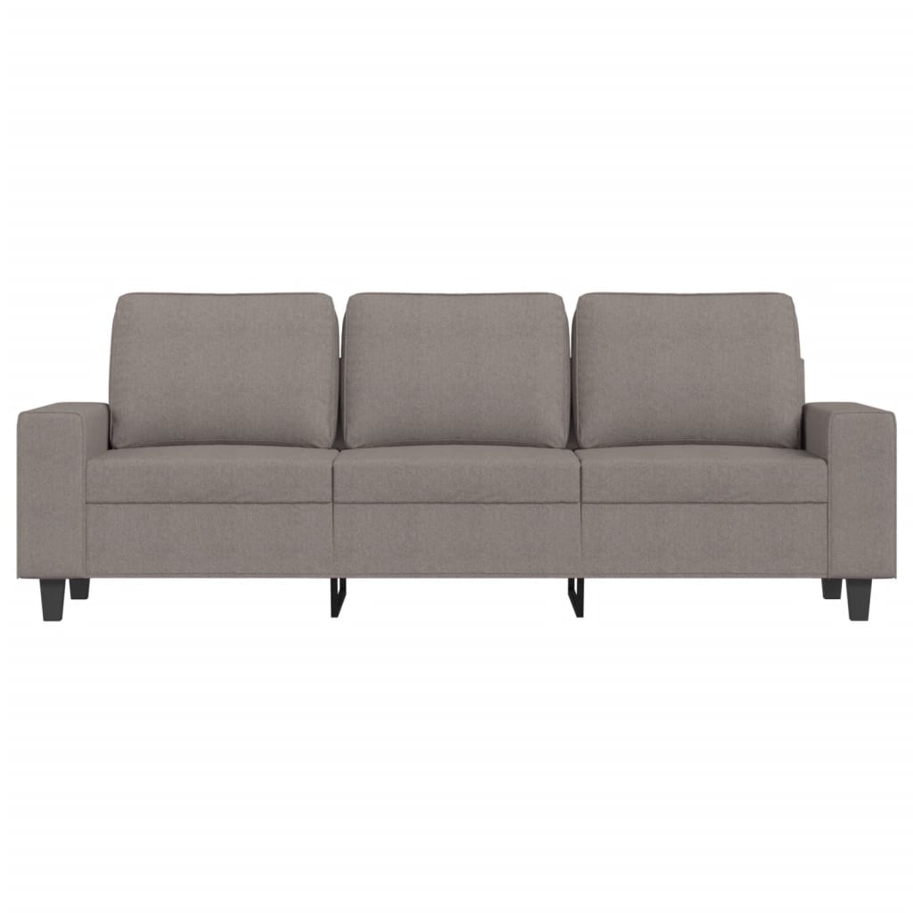 Driezitsbank Stof 180 cm Taupe