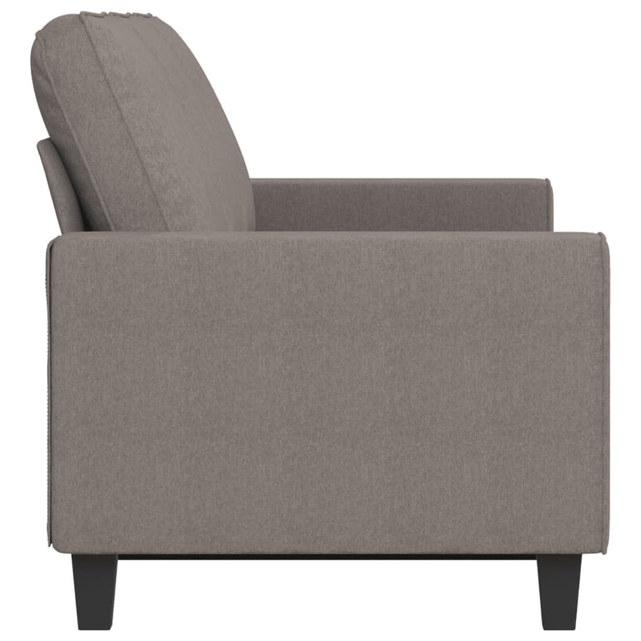 Driezitsbank Stof 180 cm Taupe