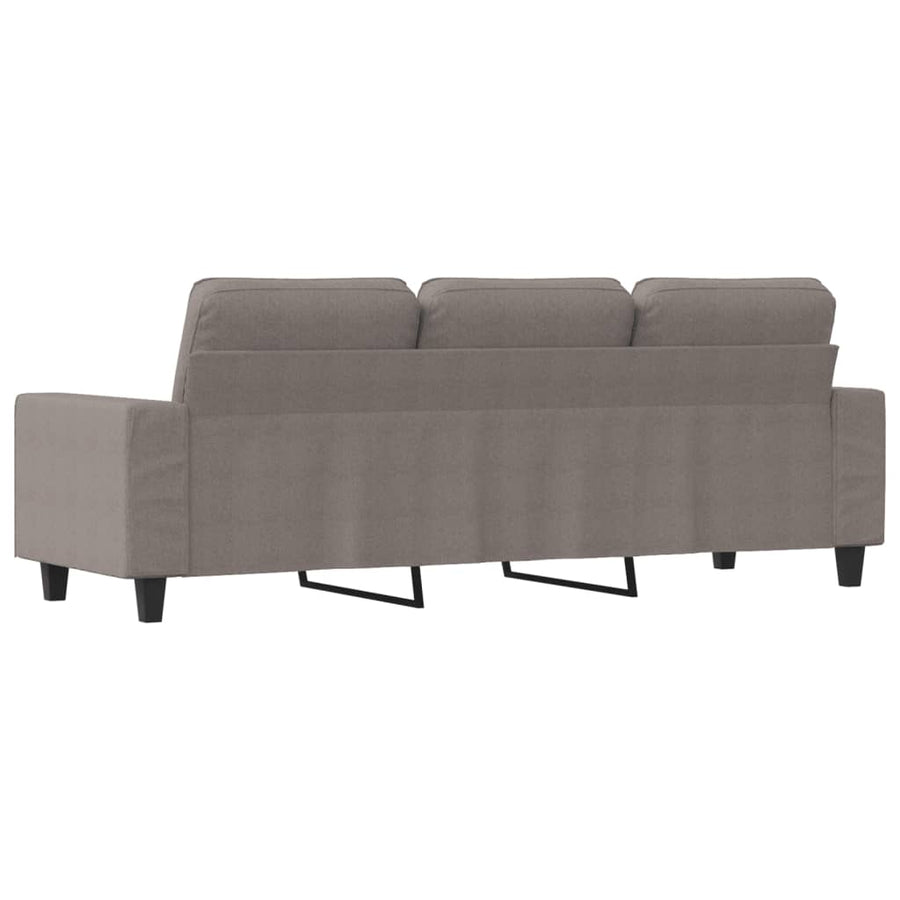 Driezitsbank Stof 180 cm Taupe