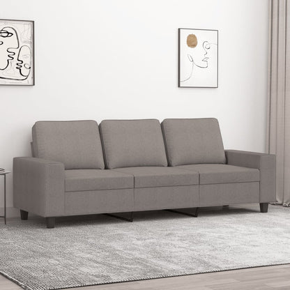 Driezitsbank Stof 180 cm Taupe