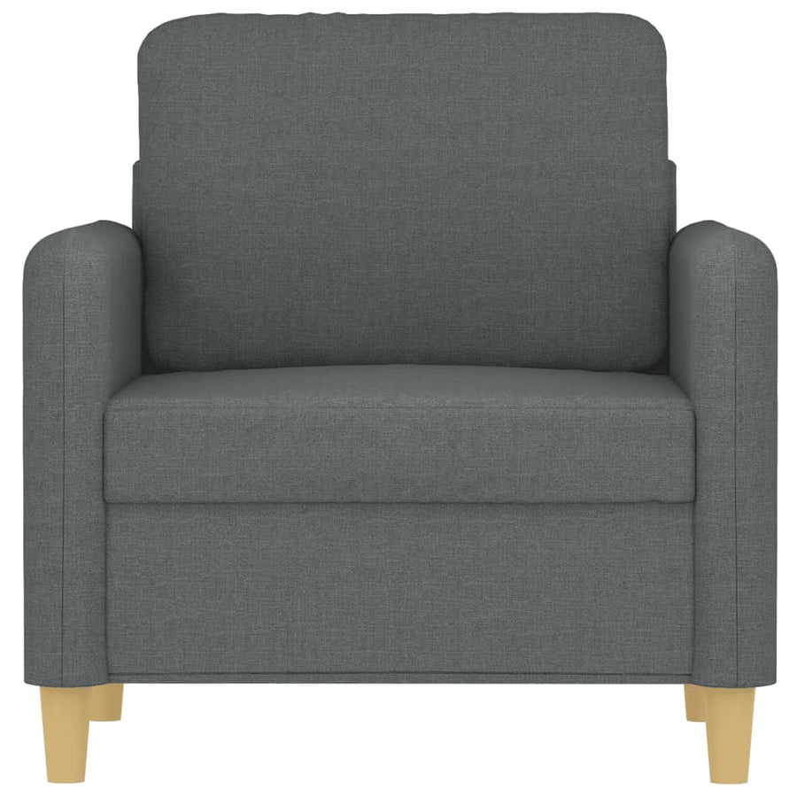 Fauteuil Stof 60 cm Donkergrijs