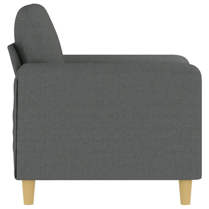 Fauteuil Stof 60 cm Donkergrijs
