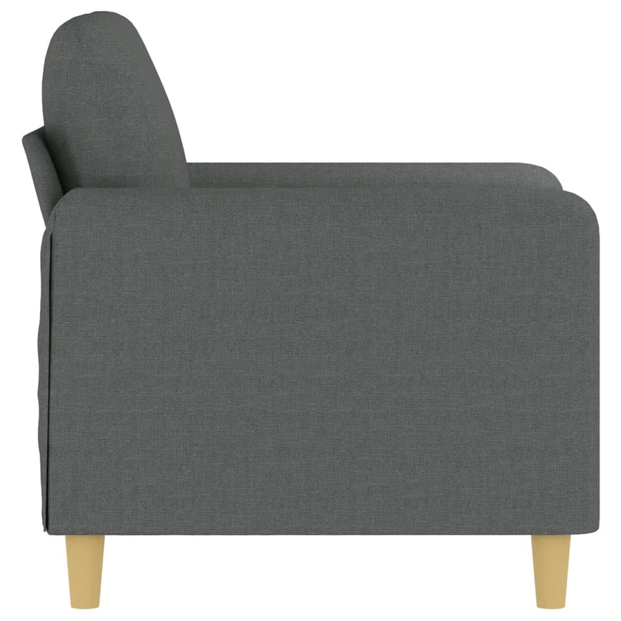 Fauteuil Stof 60 cm Donkergrijs