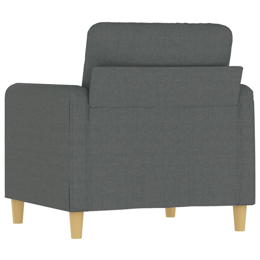 Fauteuil Stof 60 cm Donkergrijs