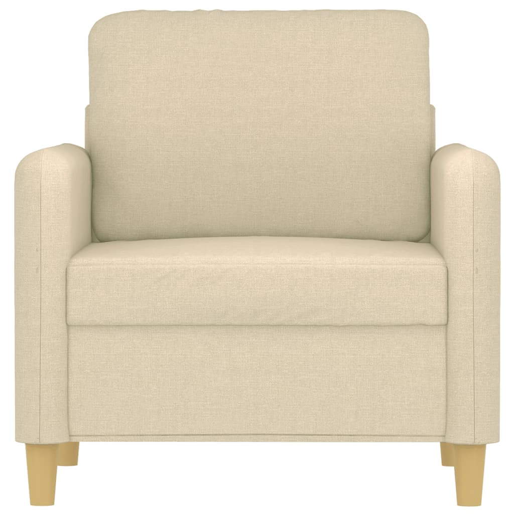 Fauteuil Stof Kleurig 60 cm Crème