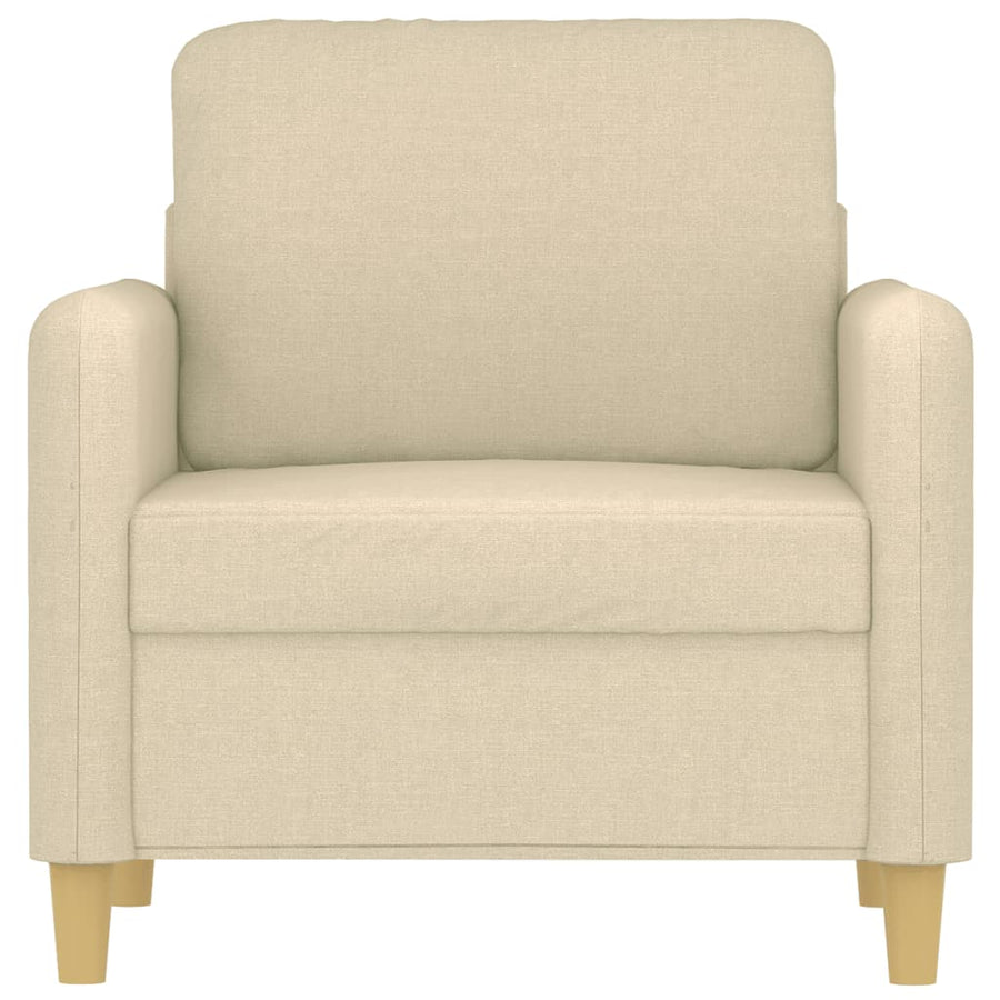 Fauteuil Stof Kleurig 60 cm Crème