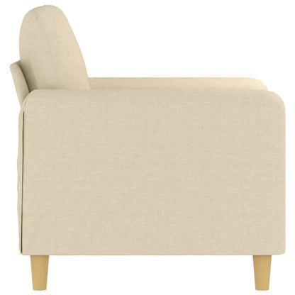 Fauteuil Stof Kleurig 60 cm Crème