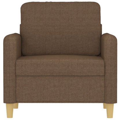 Fauteuil Stof 60 cm Bruin