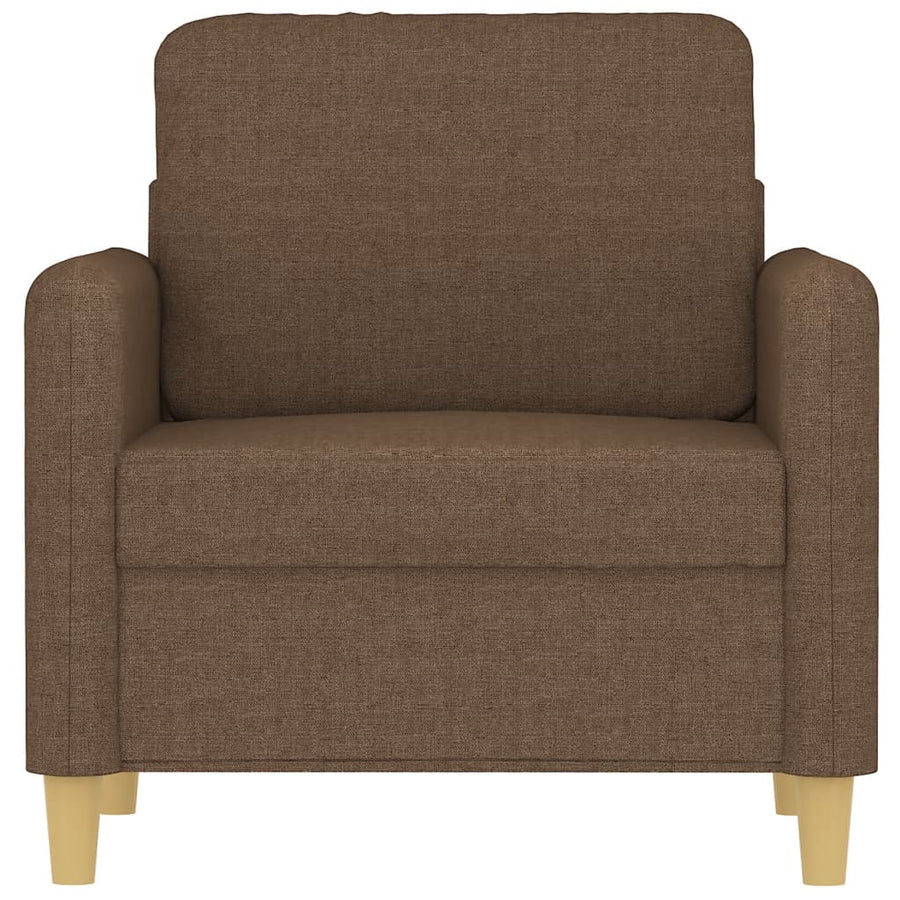 Fauteuil Stof 60 cm Bruin