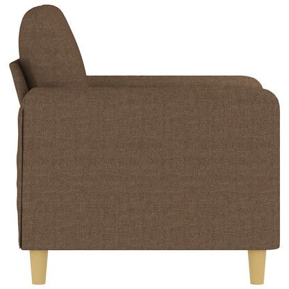 Fauteuil Stof 60 cm Bruin