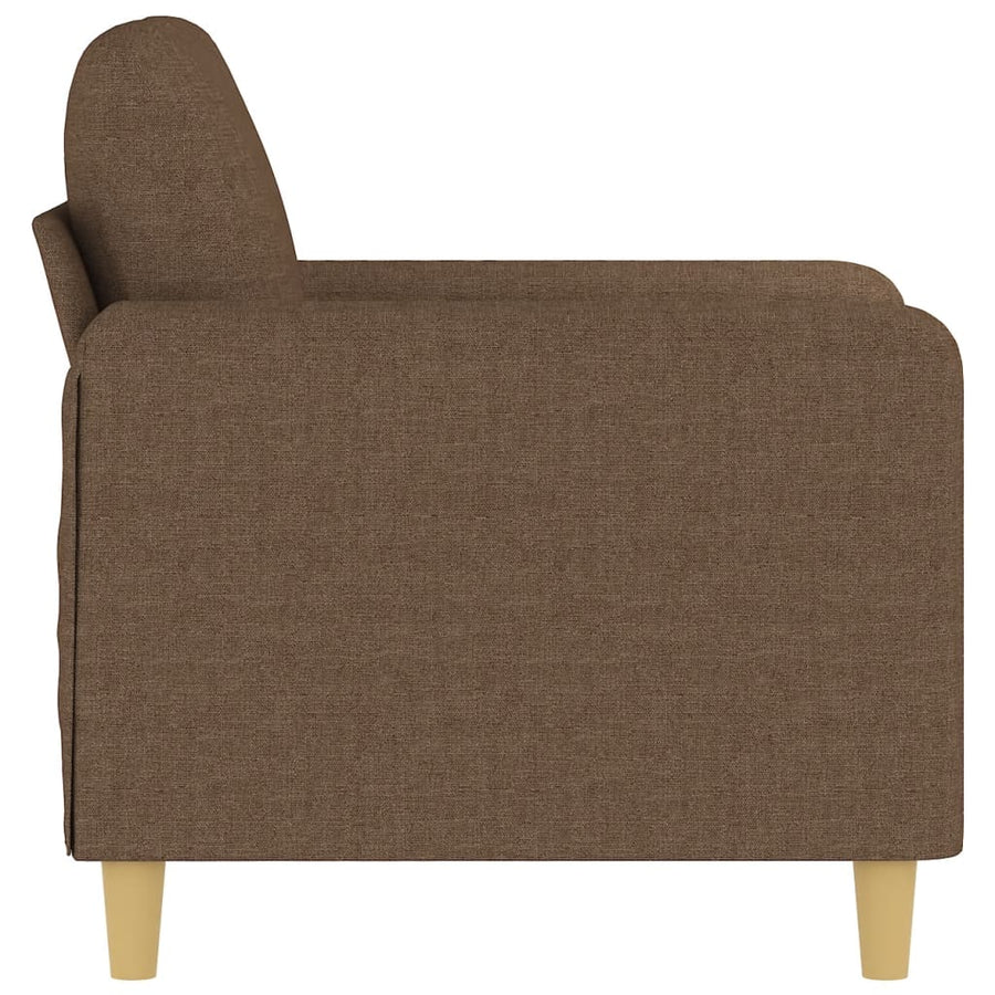 Fauteuil Stof 60 cm Bruin