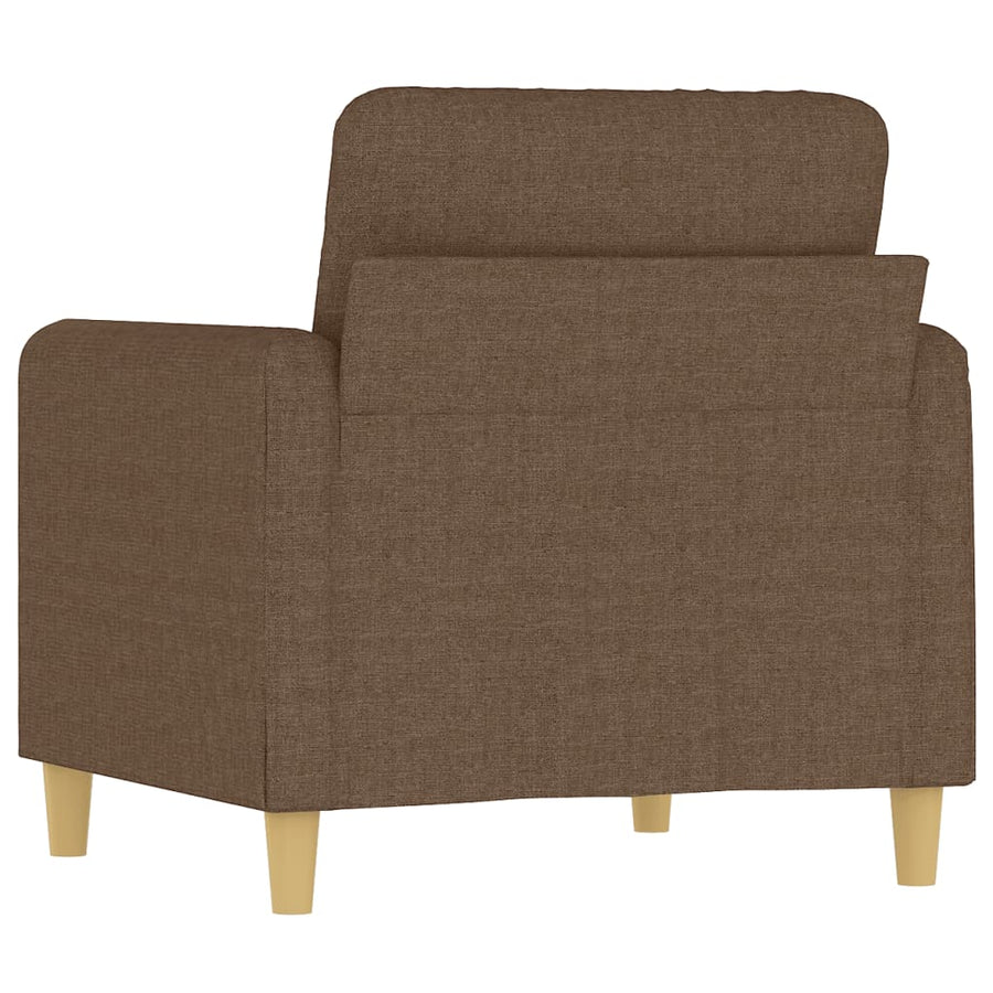 Fauteuil Stof 60 cm Bruin