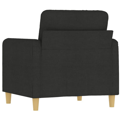 Fauteuil 60 cm stof zwart 60 cm Zwart