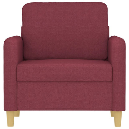 Fauteuil Stof 60 cm Wijnrood