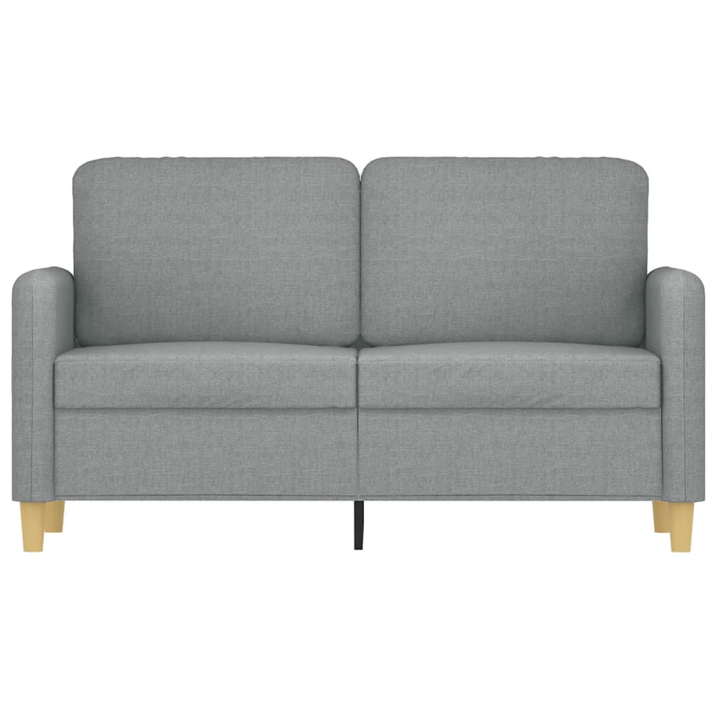 Tweezitsbank Stof 120 cm Lichtgrijs