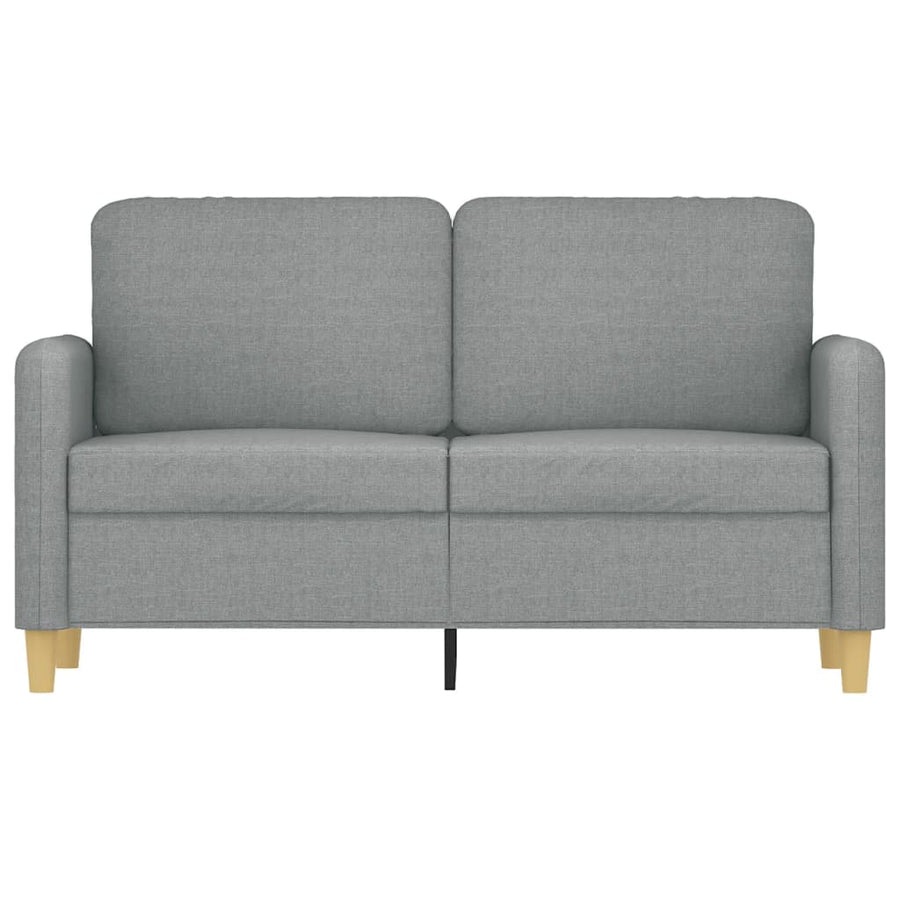 Tweezitsbank Stof 120 cm Lichtgrijs