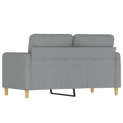 Tweezitsbank Stof 120 cm Lichtgrijs