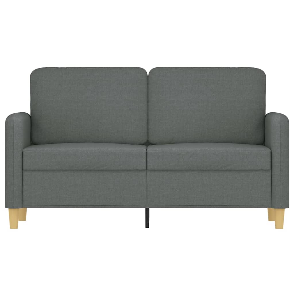 Tweezitsbank Stof 120 cm Donkergrijs