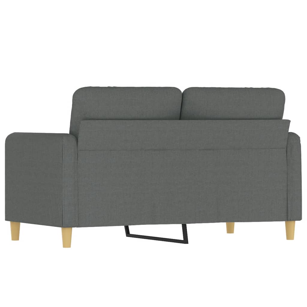 Tweezitsbank Stof 120 cm Donkergrijs