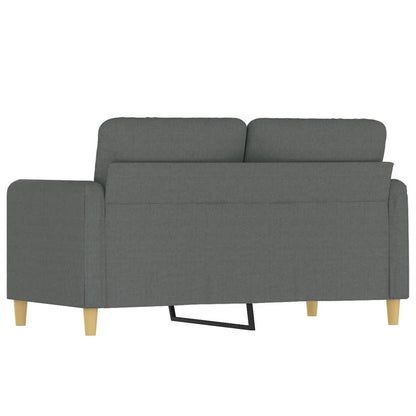 Tweezitsbank Stof 120 cm Donkergrijs