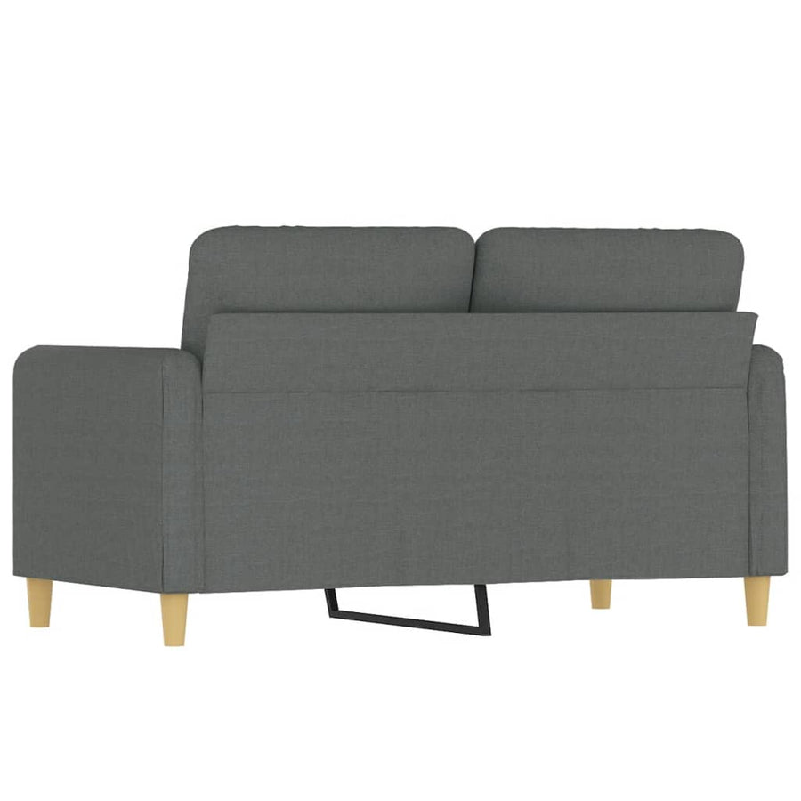 Tweezitsbank Stof 120 cm Donkergrijs